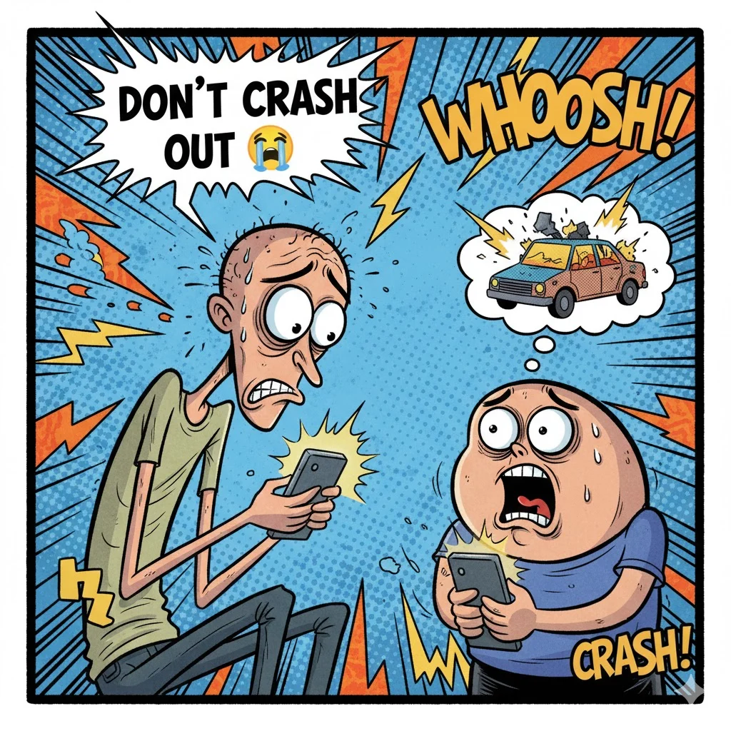 Examples of Crash Out