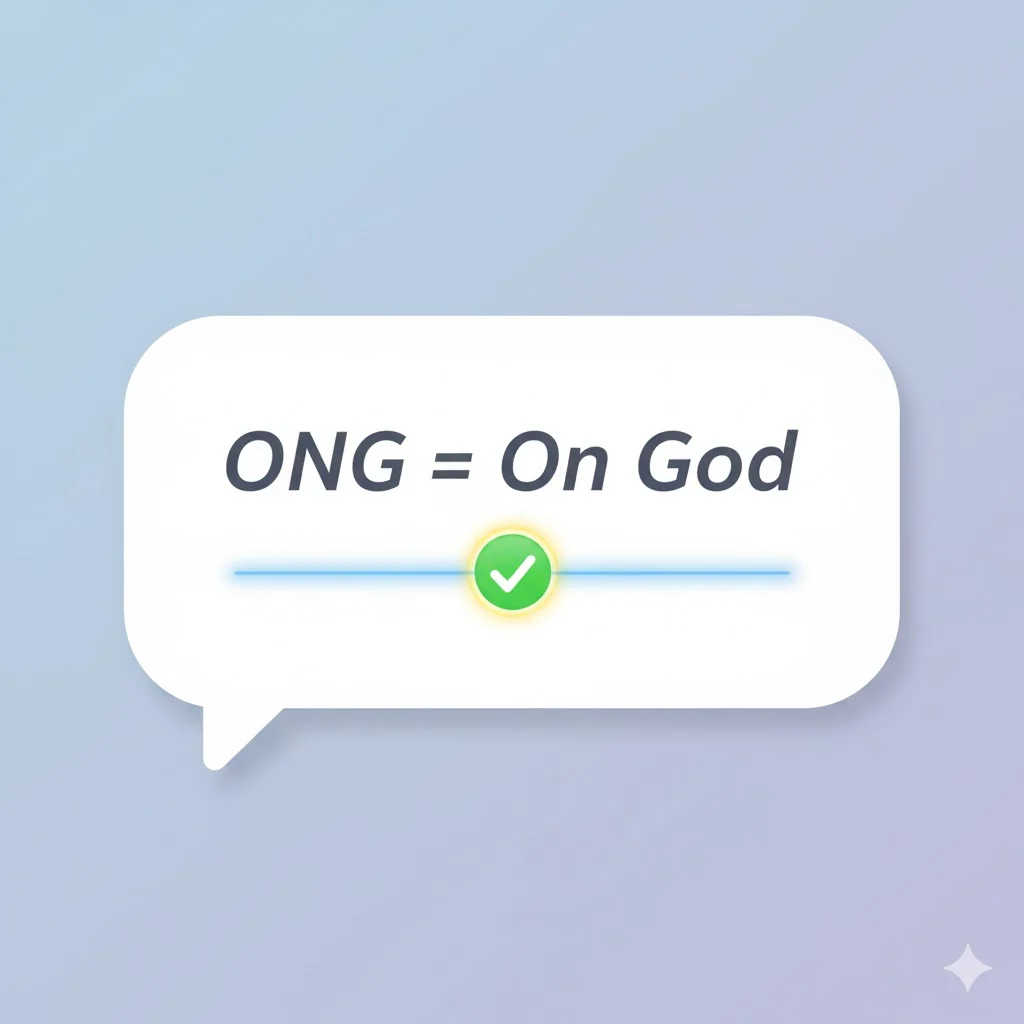 What Does ONG Mean in Text
