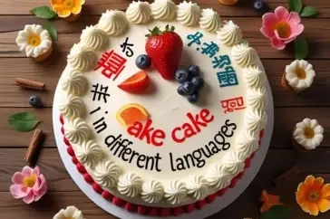 cake in different languages