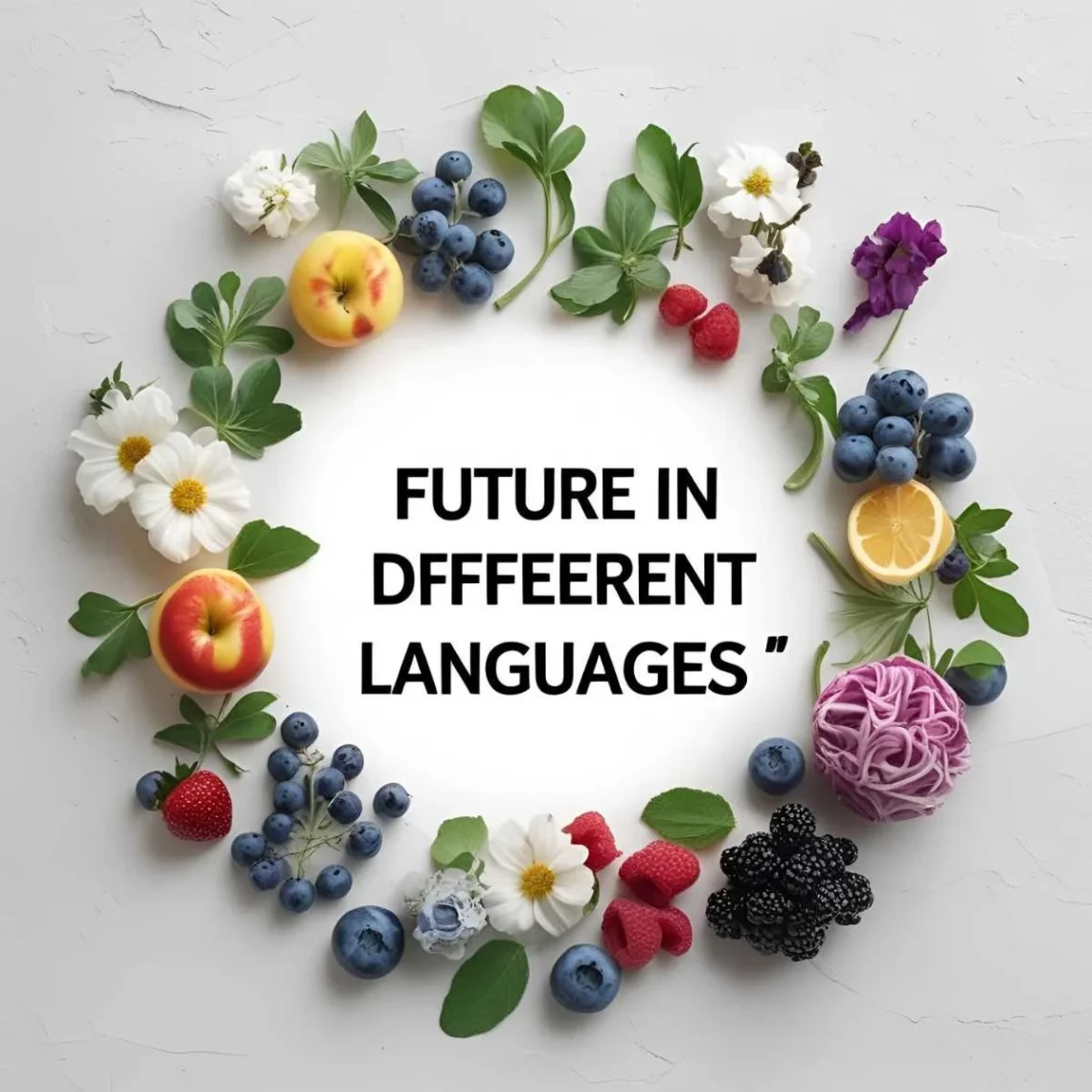 future in different languages