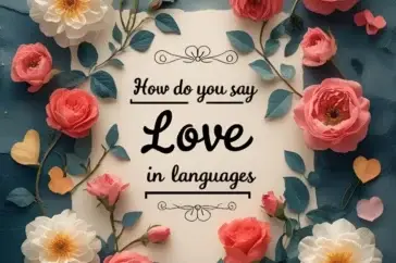 how do you say love in different languages