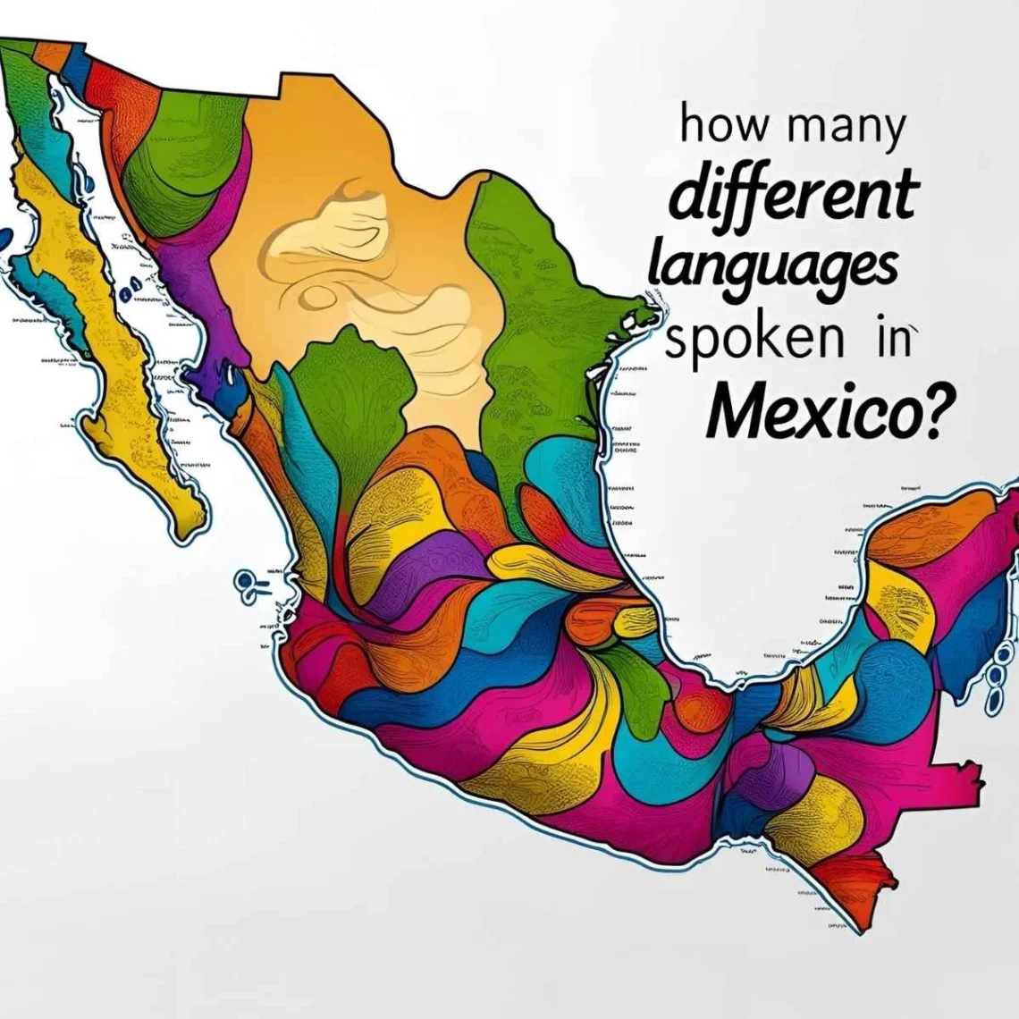 how many different languages are spoken in mexico