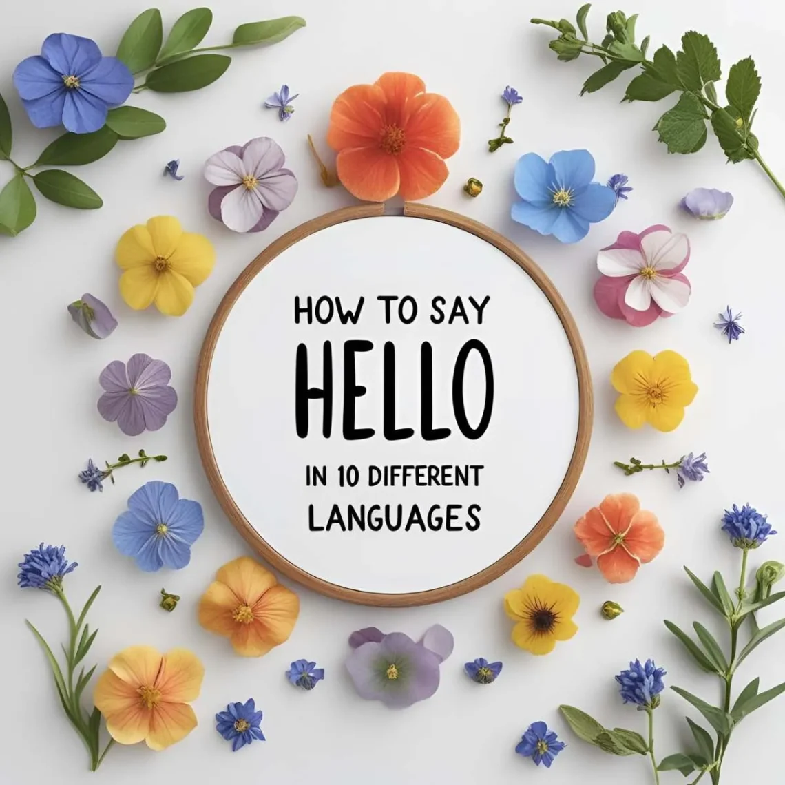 how to say hello in 10 different languages