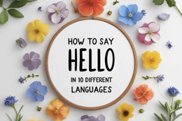 how to say hello in 10 different languages