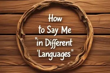 how to say me in different languages
