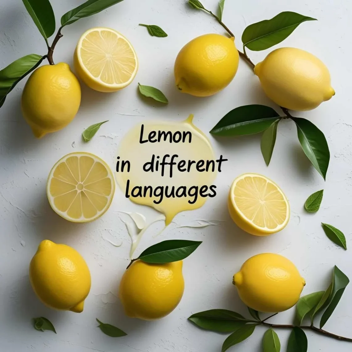 lemon in different languages