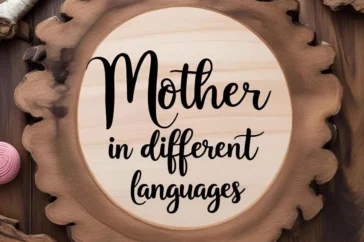 mother in different languages
