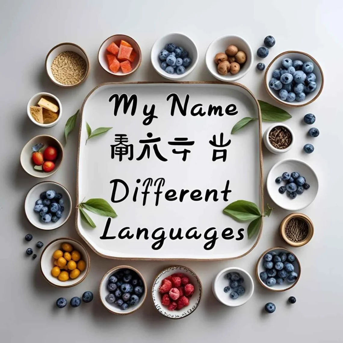 my name in different languages