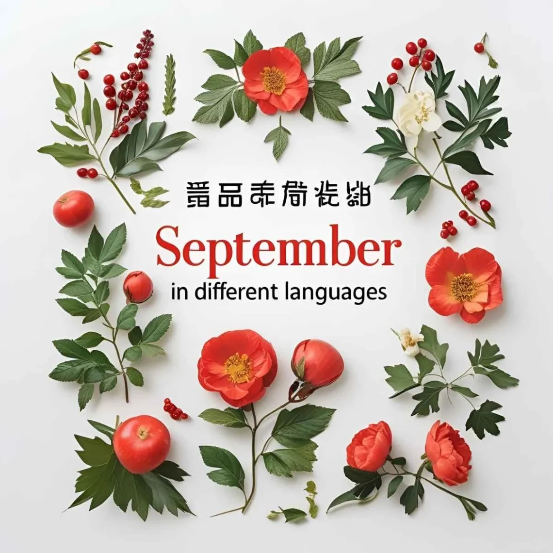 september in different languages