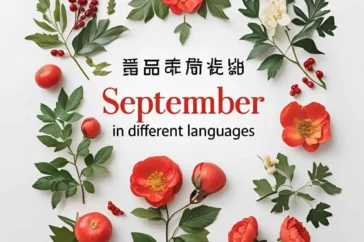 september in different languages
