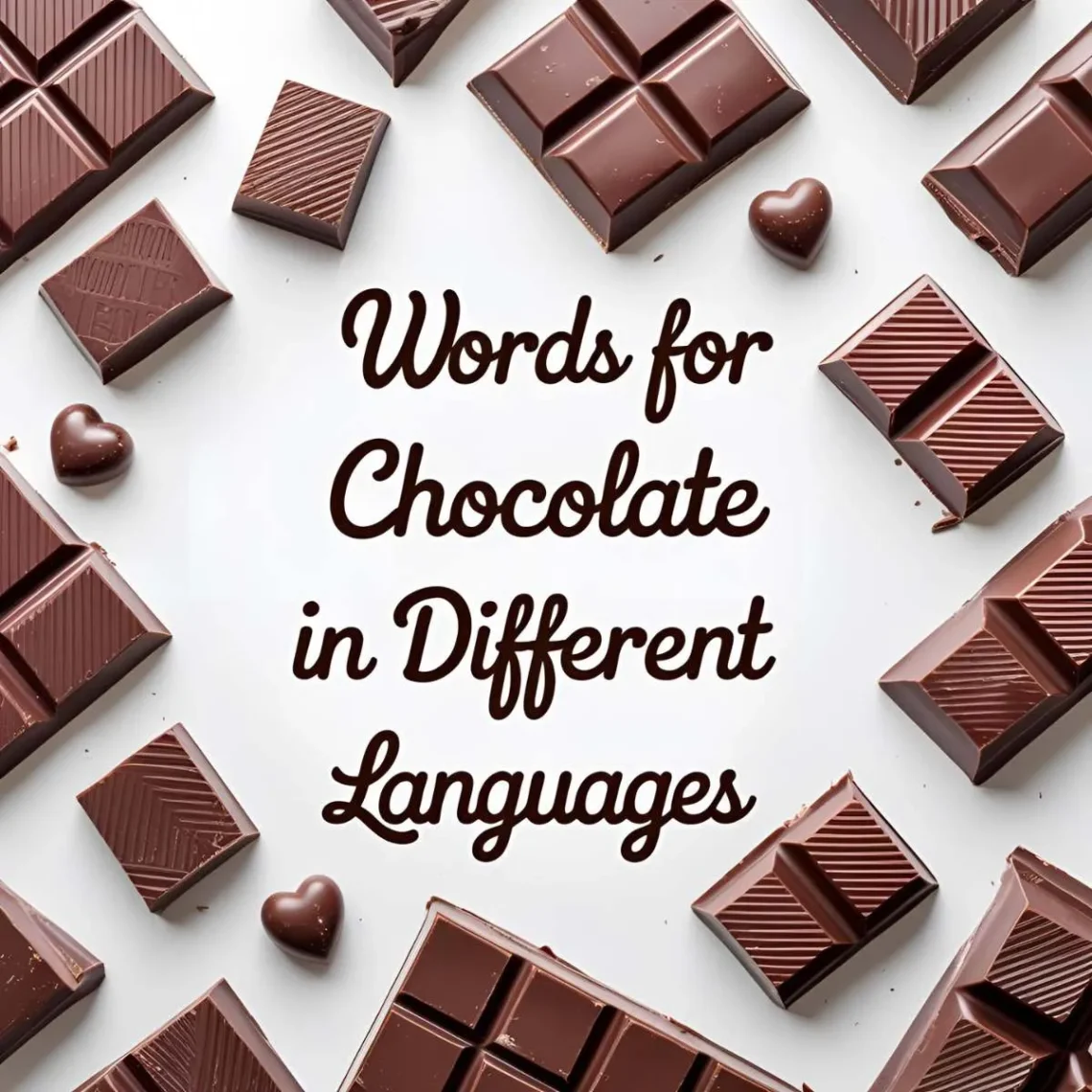 words for chocolate in different languages