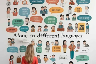 alone in different languages