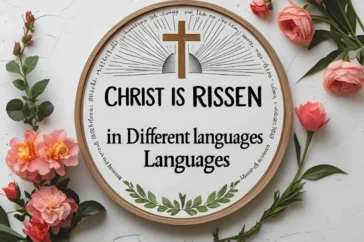 christ is risen in different languages