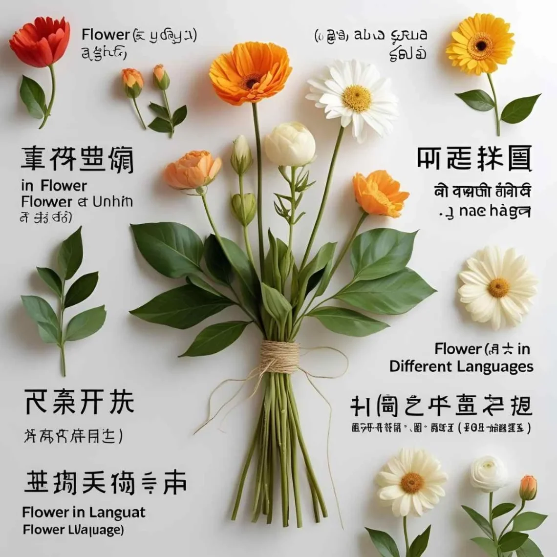 Flower in Different Languages