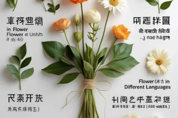 Flower in Different Languages