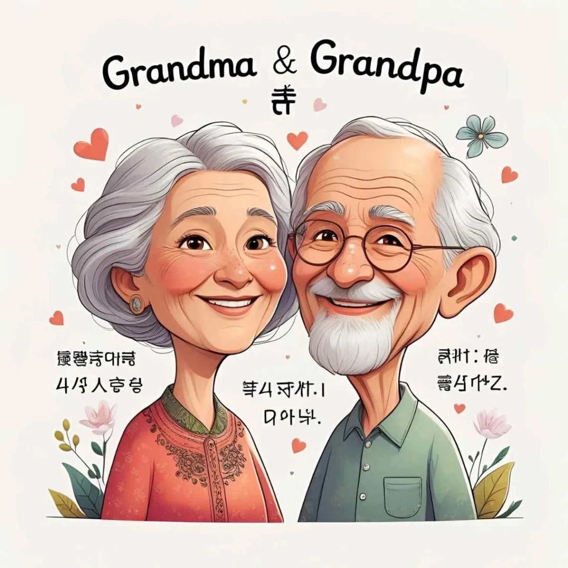 grandma and grandpa in different languages