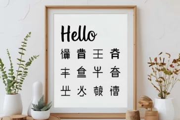 hello in different languages printable