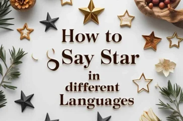 how to say star in different languages