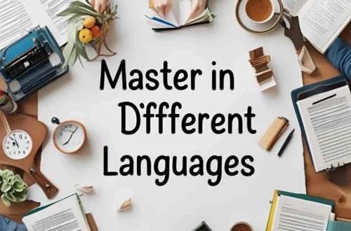 master in different languages