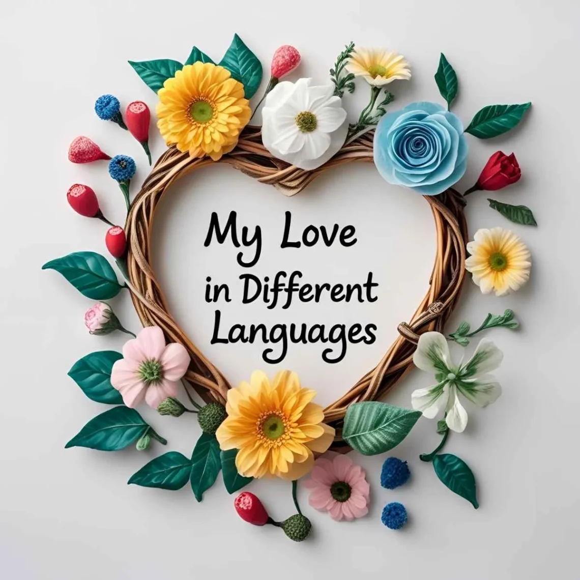 other words for my love in different languages