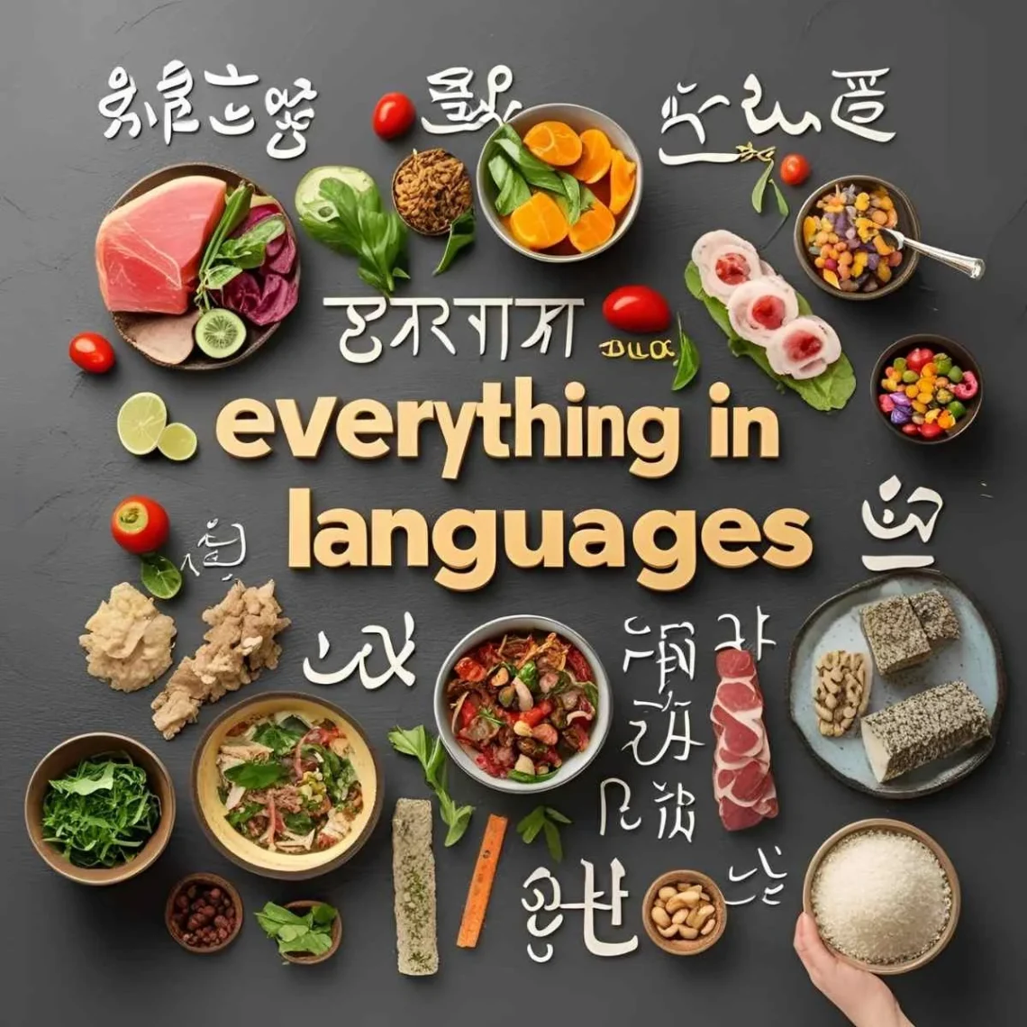 everything in different languages