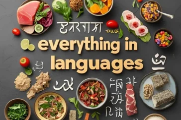 everything in different languages