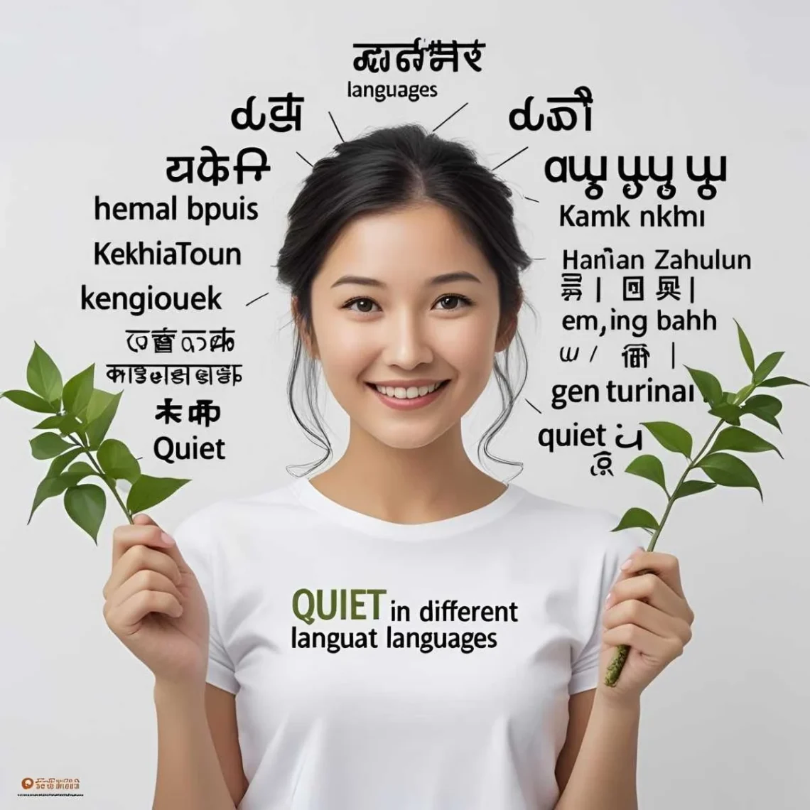 quiet in different languages