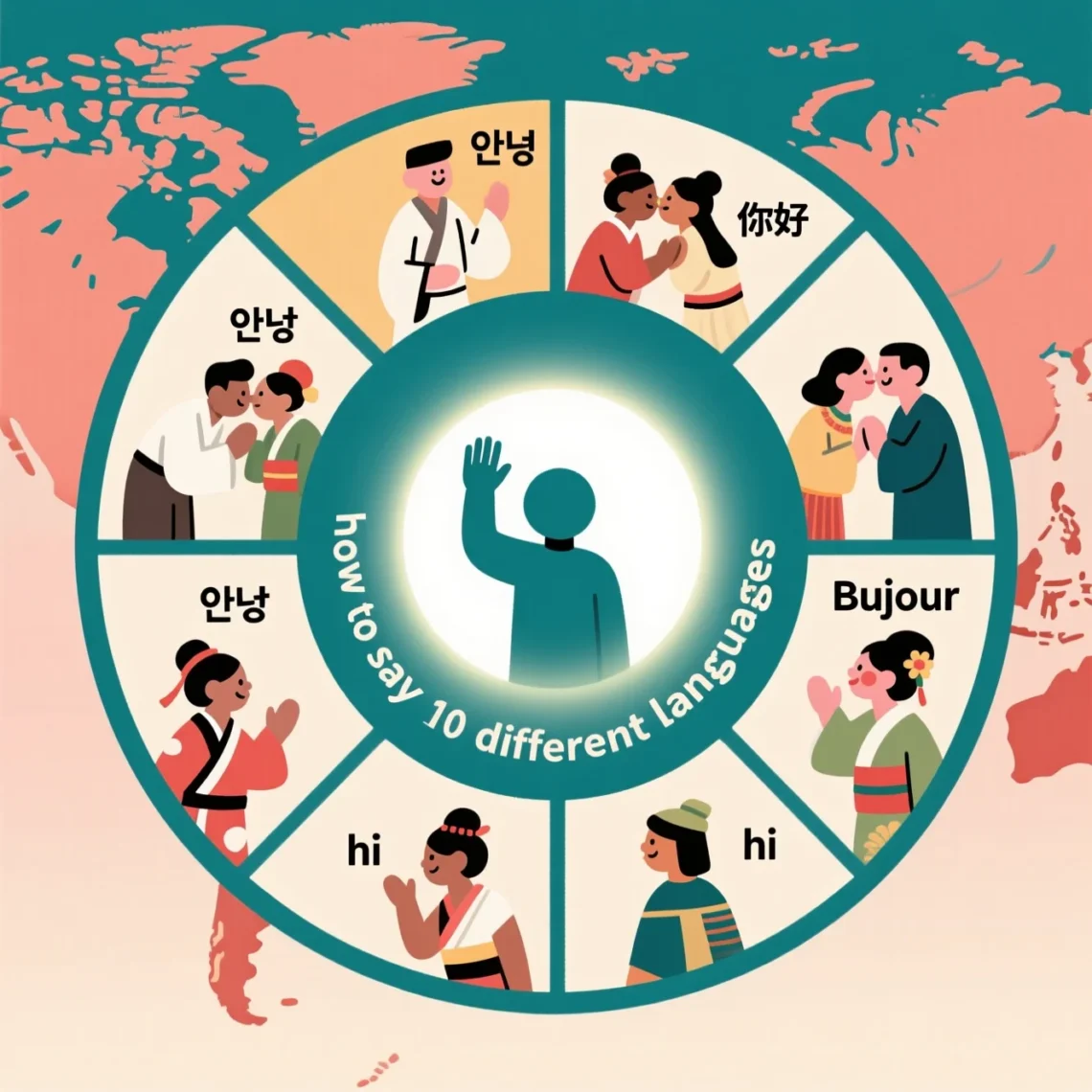 how to say hi in 10 different languages