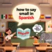how to say small in spanish