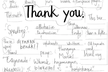 multiple language thank you in different languages