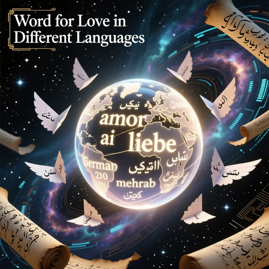 word for love in different languages