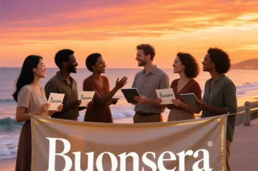 how do you say good evening in italian