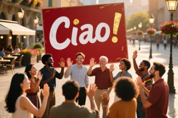 how to say in italian