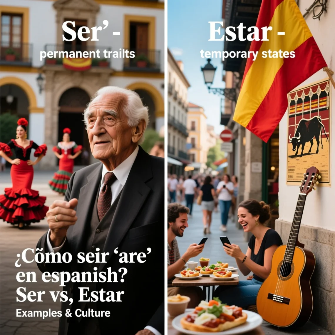 how to say are in spanish