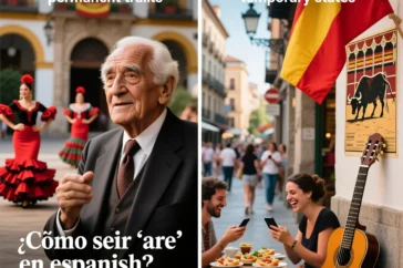 how to say are in spanish