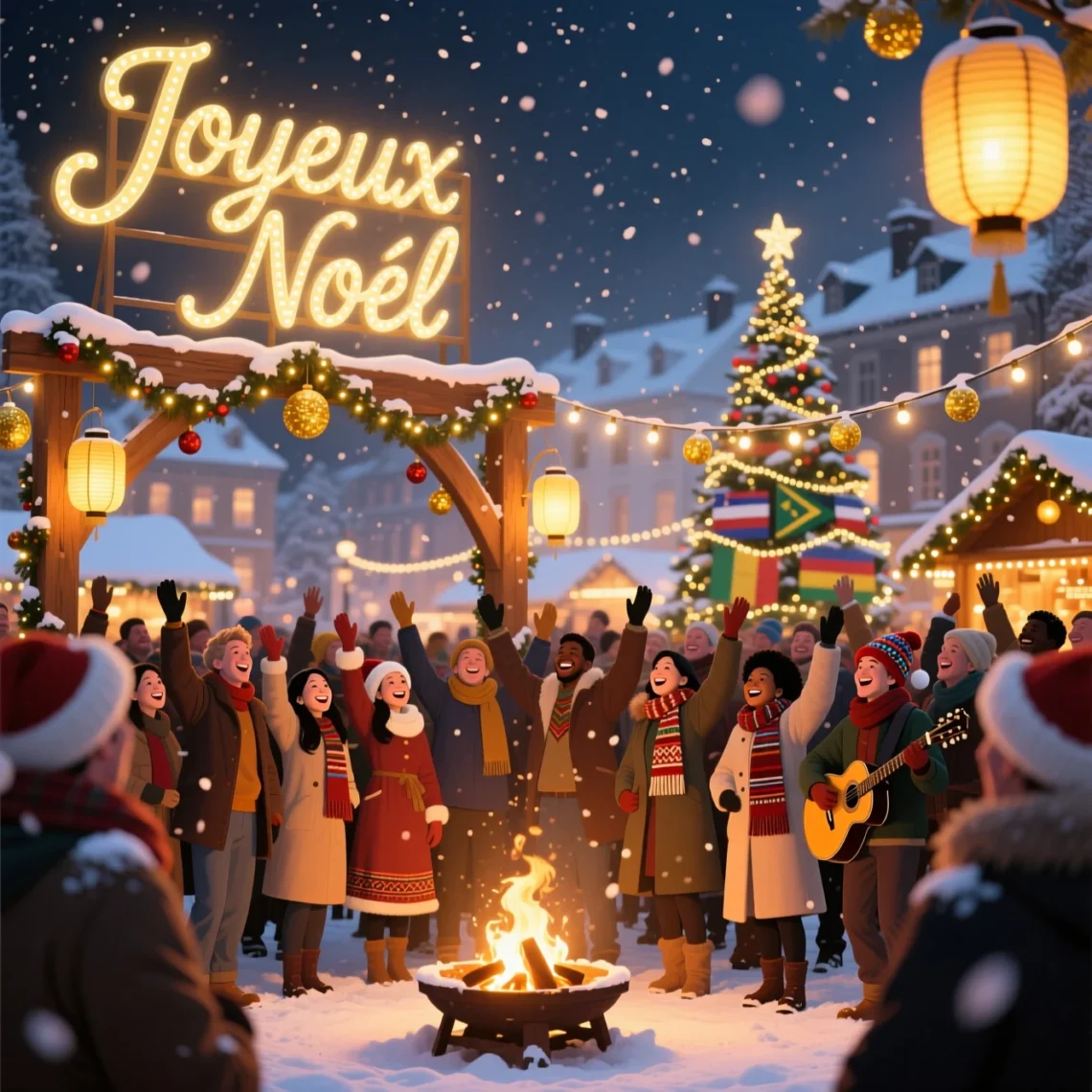 how do you say merry christmas in french