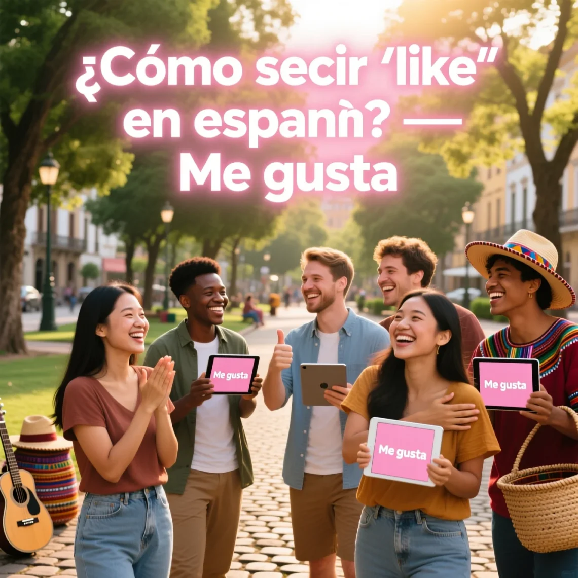 how do you say like in spanish