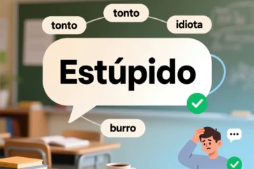 how to say stupid in spanish