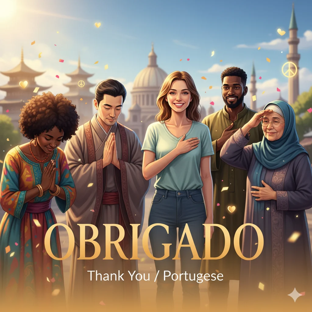 How to Say Thank You in Portuguese