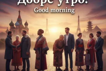 how do you say good morning in russian