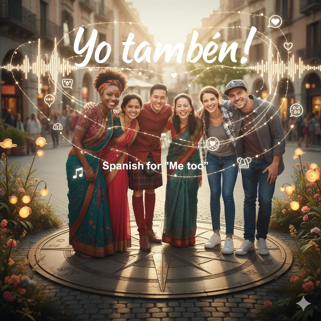 how to say me too in spanish