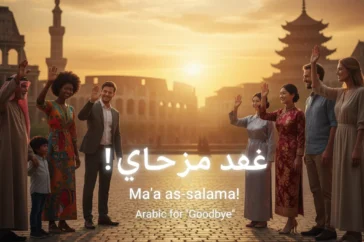 how to say goodbye in arabic