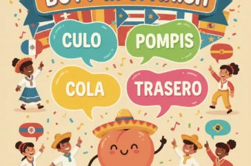 how to say butt in spanish