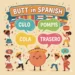 how to say butt in spanish