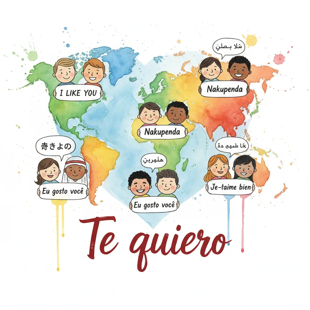 how do you say i like you in spanish