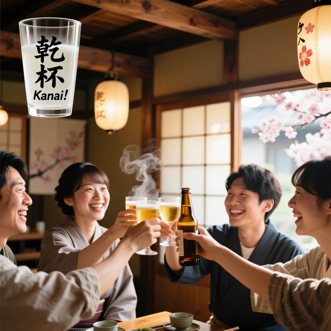 how do you say cheers in japanese