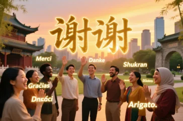 how do you say thank you in mandarin