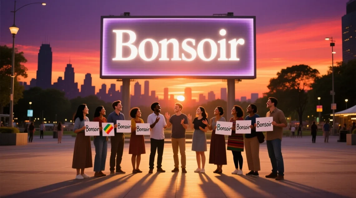 how to say good evening in french