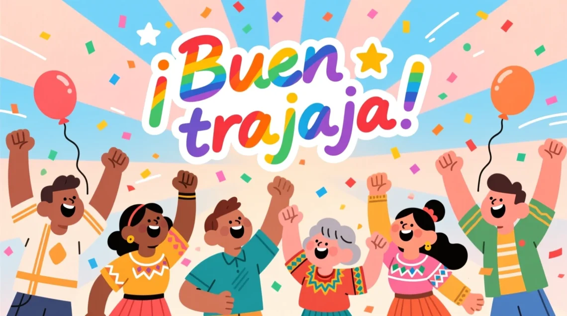 how do you say good job in spanish