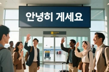 how do you say bye in korean